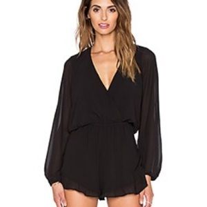 Long Sleeve Ruffle Romper